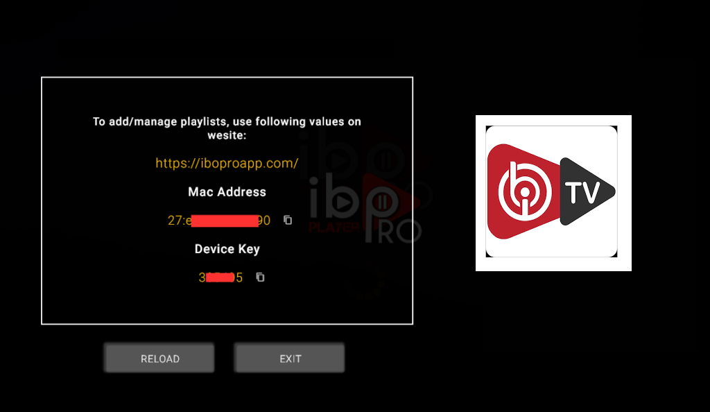 Device ID Screen